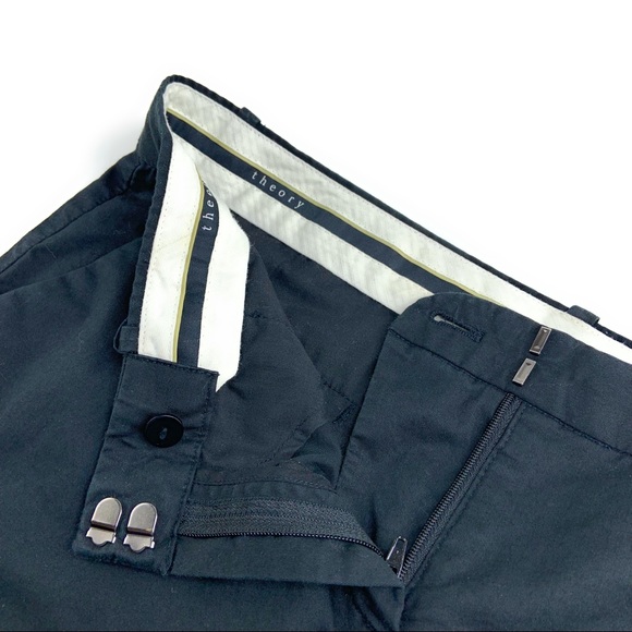 Theory Black Bermuda Shorts - Picture 5 of 6